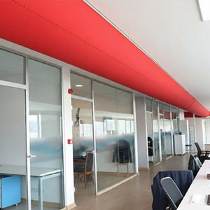 Conducto de <span class=keywords><strong>Aire</strong></span> <span class=keywords><strong>Textil</strong></span> Antibacteriano Semicircular, Conducto de Tela Semicircular <span class=keywords><strong>para</strong></span> Espacios de Baja Altura en Escuelas, Hospitales y Oficinas - Product Image 4