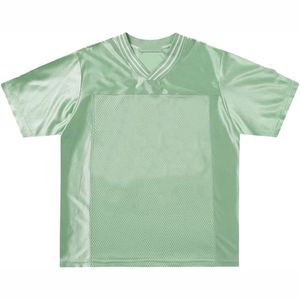 Vente en gros de maillots de rugby personnalisés brodés en maille avec logo d'uniforme de football américain en maille de grande taille maillots de football américain - Product Image 2