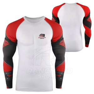 Light Weight Slim Fit Men <b>Compression</b> <b>Shirts</b> Workout Solid Color High Quality <b>Compression</b> <b>Shirts</b> - Product Image 3