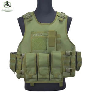 เสื้อกั๊กยุทธวิธีไนลอน/โพลีเอสเตอร์คุณภาพสูงแบบกำหนดเอง - วัสดุทนทาน กันน้ำ ขนาดสำหรับผู้ใหญ่ - Product Image 1