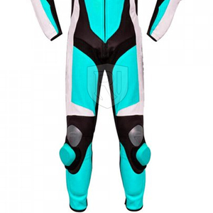 Traje de Motocicleta y Automóvil de Cuero Genuino de la Mejor Calidad Unisex ROMEO INDUSTRY, Resistente al Viento e Impermeable para Todas las Estaciones - Product Image 3