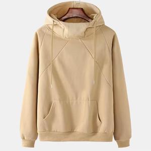 Sudaderas con capucha con logotipo personalizado de algodón 100% para hombre, forro polar cómodo en colores personalizados de talla grande - Product Image 1