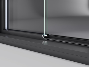 Fuson đôi kính trượt cửa sổ trượt cửa sổ nhôm trượt ba cửa sổ ban công trượt - Product Image 4