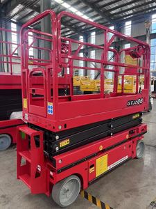 ลิฟท์กรรไกรไฟฟ้าไฮดรอลิก KCCL รุ่น GTJ-06 ความสูงสูงสุด 10 เมตร รับน้ำหนักได้ 1000 กิโลกรัม ขับเคลื่อนด้วยตัวเอง โครงสร้างเหล็กอัลลอย ระยะฐานล้อ 2500 มม. เหมาะสำหรับโรงแรม - Product Image 2