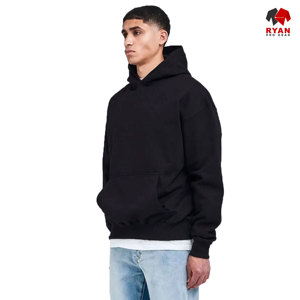 Sudadera con Capucha para Hombre Ryan Pro Gear con Logotipo Personalizado en la Parte Delantera, Tejido de Felpa 100% Algodón, Transpirable, Informal, para Invierno, ODM - Product Image 5