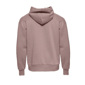Sudadera con Capucha para Hombre, Corte Regular, Estampado Personalizado, Hombros Caídos, Felpa Gruesa, 100% Algodón, Estilo Urbano, Invierno - Product Image 2