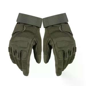 Gants tactiques en cuir de Combat de haute qualité Gants tactiques de moto Guantes à écran tactile avec logo personnalisé - Product Image 1