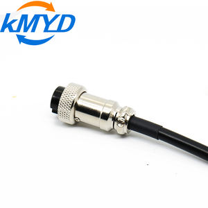 Konektor Adaptor Pin Betina GX16-5 Kabel Isolasi PVC Inti Tembaga 22 AWG yang Dapat Disesuaikan Panjang 150mm Soket Logam Baterai Drone - Product Image 5