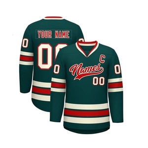 Logotipo personalizado Diseña tu propia ropa de hockey Recién llegado Jersey clásico de hockey sobre hielo de invierno - Product Image 5