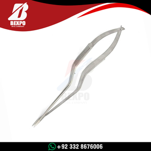 Tijeras Microquirúrgicas Yasargil Premium de Acero Inoxidable de Alta Calidad, Reutilizables, Forma de Bayoneta, Instrumentos de Microcirugía Superiores - Product Image 4