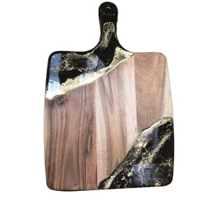 Planche à découper au design attrayant Planche à découper en bois pour pizza Planche à découper en bois naturel - Product Image 1