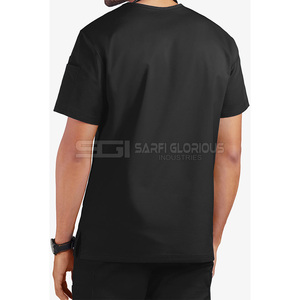 Uniformes Médicos Personalizados para Hombre, Uniformes Médicos de Manga Corta con Cuello Alto, Conjuntos de Uniformes Médicos Ligeros con Diseños Únicos - Product Image 1