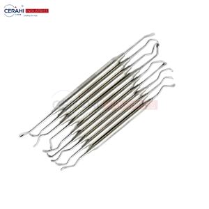 Juego de implantes de elevación sinusal para cirugía oral, instrumentos quirúrgicos dentales manuales, elevadores periósticos de injerto, modelo de industrias Cerahi - Product Image 5