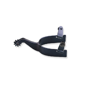 2025 personalizable de alta calidad Western Blued Cutting Spur 1 "Banda con W/10 dientes SI Rowel No 4 Productos de caballo de seguridad - Product Image 3