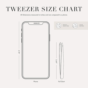 แหนบปลายเฉียงเคลือบสีแดง ทำด้วยมือ สำหรับถอนขนคิ้ว ขนบนใบหน้า และขนอื่นๆ พร้อมบรรจุภัณฑ์แบบกำหนดเอง - Product Image 5