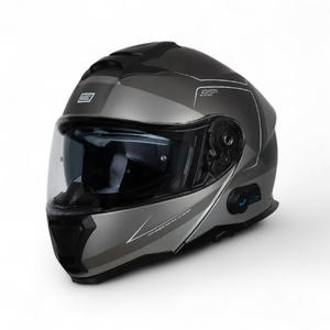 Casque modulaire Origine Logic BT taille XL, nouveau casque de moto avec Bluetooth intégré et doublure en mousse ABS - Product Image 2