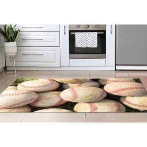 Alfombra con Estampado de Béisbol - Decoración Moderna para Habitación de Niños o Gimnasio, Apta para Mascotas, con Pelo Suave - Product Image 3