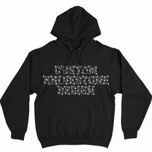 Sudaderas con Capucha Extra Grandes de Alta Calidad para Hombre, Estilo Urbano, con Pedrería, Cierre de Cremallera, Hombros Caídos, Sudaderas con Pedrería Termoadhesiva para Hombre - Product Image 1