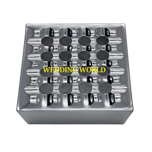 Round Shape Sixteen Hole Ashtray Customized Size Wholesale New Designer Ashtray Classic Stylish Tabletop Metal Ashtray - Product Image 3