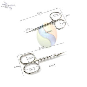 Ciseaux à cuticules en acier inoxydable ultra-affûtés, outil de beauté professionnel, vente en gros de ciseaux à cuticules professionnels - Product Image 5