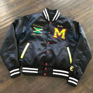 Custom Varsity Jackets Baseball Letterman Jackets Wool/leather Made in Pakistan - Product Image 1