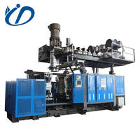 Prix bas 200 litres 55 gallons Hdpe bleu baril moulage fabrication fabrication tambour en plastique soufflage Machine