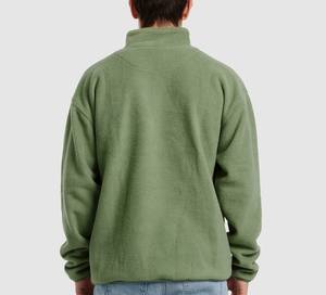 Sweat-shirt à fermeture éclair vintage pour homme, veste zippée à manches longues, pull d'entraînement athlétique décontracté, vêtements de sport en polaire XS pour l'hiver - Product Image 2