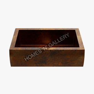 Pure Copper Affordable Hand Hammered New Arrival <b>Kitchen</b> <b>Sink</b> Farmhouse <b>Sink</b> Handmade <b>Sink</b> Manufacturer Supplier Wholesaler - Product Image 1