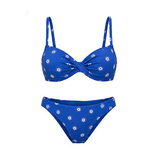 Fashionable Women <b>Bikini</b> Set Two Piece Swimwear <b>High</b> Leg Bottom Custom Design Comfortable Fabric Resort Beach Vacation Clothing - Product Image 1