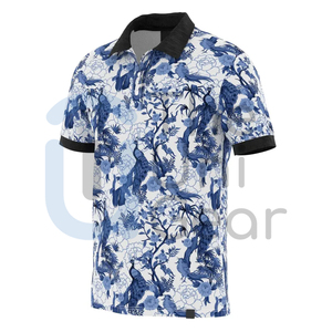 Camiseta de Verano Personalizada con Logotipo, de Punto, de Poliéster, de Manga Corta, de Secado Rápido, Informal, para Hombre y Mujer, Estilo Golf - Product Image 4