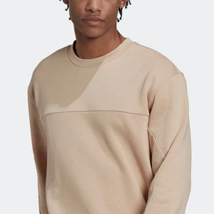 Sudadera deportiva con cuello redondo Magic beis, prenda de vestir, cálida y acogedora, holgada, 77% algodón, 23% poliéster reciclado, forro polar - Product Image 6