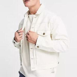 Nouvelle mode de vêtements de printemps veste décontractée vierge en denim pour hommes vestes en denim de grande taille pour hommes - Product Image 1
