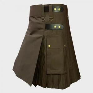 กางเกงยีนส์ผู้ชายทรงสก็อตใส่ได้อเนกประสงค์ใหม่ทำจากหนังคุณภาพสูง - Product Image 4