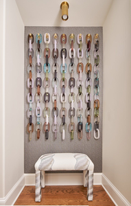 Cadena de eslabones de resina ecológica personalizada, tamaño grande, transparente y multicolor, hecha a mano, decoración para el hogar por Abdul Rehman Enterprises - Product Image 6