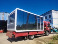 Suite Cabine Apple de 20 pieds en acier modulaire protégé contre la corrosion pour club de plage tropical et hôtel de plongée