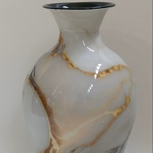 Vase à fleurs en fer artisanal de qualité supérieure Vase en métal décoratif au design moderne pour intérieurs de maison et d'hôtel pour anniversaire - Product Image 1