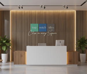 Carreaux muraux et de sol en porcelaine mate effet bois Modern Ridge, résistants aux acides et antidérapants, pour l'aménagement intérieur des hôtels et appartements - Product Image 1