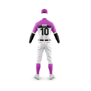 El mejor nuevo diseño personalizado, conjuntos de uniformes de béisbol, ropa deportiva con precio al por mayor, jersey liso con logotipo en blanco a precio razonable - Product Image 5