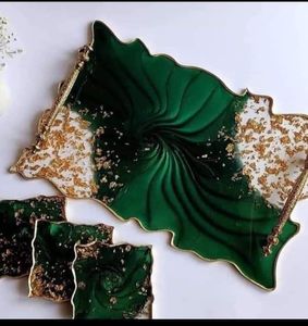 Bol de service en résine pour la cuisine et la table pour les cadeaux de retour de mariage et la décoration intérieure - Product Image 4