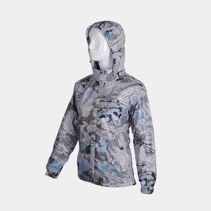 FHOH Veste souple imperméable pour femme, support coupe-vent, vêtements d'extérieur en polyester, enduit, résistant à l'eau - Product Image 3