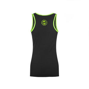 Women's VR46 for VALENTINO ROSSI <b>Tank</b> <b>Top</b> VRWTT261020 Made of <b>Knitted</b> Fabric - Product Image 2