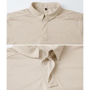 Polos de manga corta de verano para hombre, camisa informal para senderismo al aire libre, camisa táctica de rendimiento ligero de talla grande - Product Image 5