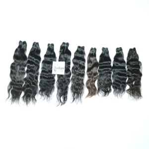 100% cheveux du temple indien produit vague de cheveux naturels cuticule vietnamienne crue alignée double dessiné vendeur vierge faisceaux bruts indiens - Product Image 6