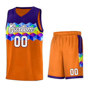 En precio al por mayor, los hombres usan uniforme de baloncesto Bsci, pantalones cortos de baloncesto de verano, ropa deportiva, uniforme de baloncesto - Product Image 1