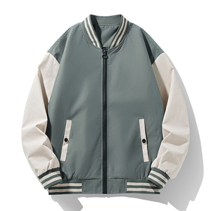 Ventes en gros 2205 Nouveau meilleur service OEM Broderie personnalisée Vestes de sport style varsity pour hommes Coupe-vent légères 100% laine Haute qualité - Product Image 3