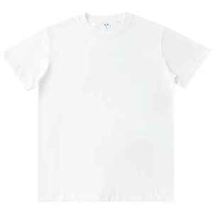 เสื้อยืดโอเวอร์ไซส์ทรงทางการ ผ้าฝ้ายถักคุณภาพสูง 100% น้ำหนัก 400gsm พิมพ์ลายซิลค์สกรีนแบบกำหนดเองสำหรับผู้ชาย พรีเมียม ไหล่ตก - Product Image 3