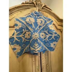 Chaleco Acolchado Monocromático Azul Francés para Mujer, Talla Grande, de Lona Vaquera, Prenda Exterior Tejida, con Capucha, Bordado, Algodón Vintage - Product Image 3