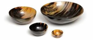 Wholesale Manufacturer's New Design Buffalo Horn Salad <b>Serving</b> <b>Bowl</b> Hand Finished Carved Waterproof for New Year <b>Christmas</b> - Product Image 6