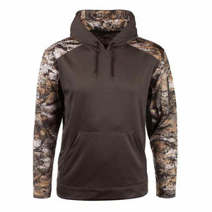 Sweat à capuche de chasse respirant imperméable en toile de haute qualité, sur mesure pour hommes, poids lourd, service OEM et ODM, hiver - Product Image 1
