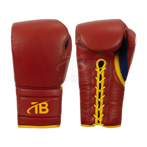 Gants de boxe en cuir pour hommes avec logo au design personnalisé pour l'entraînement Gants de boxe pour hommes sur mesure - Product Image 1